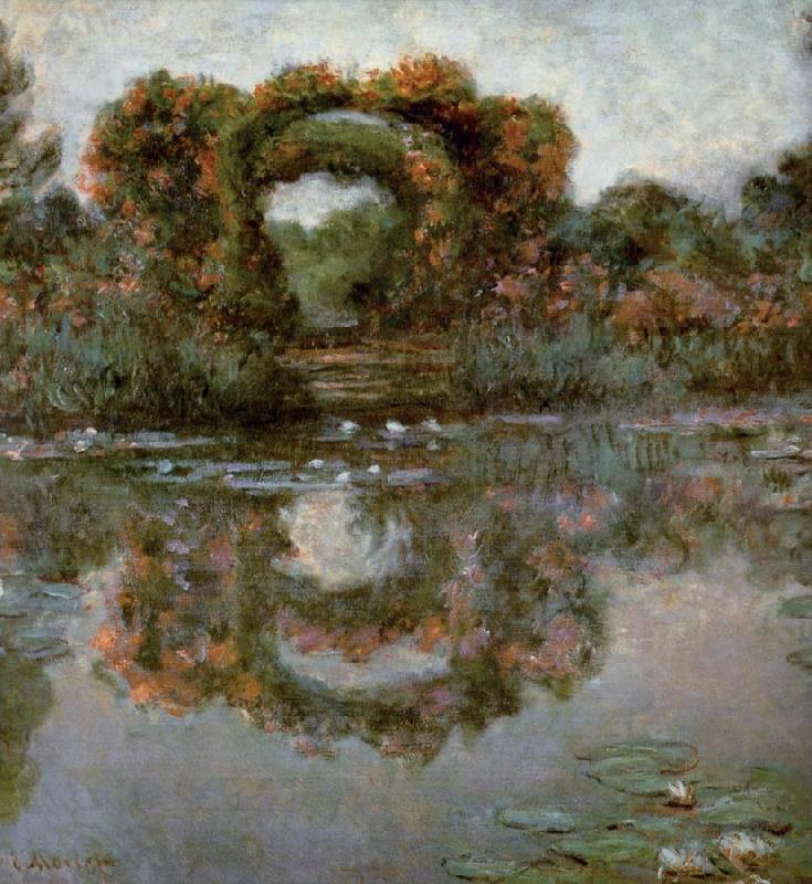 Claude Monet Flowering Arches,Giverny oil painting picture